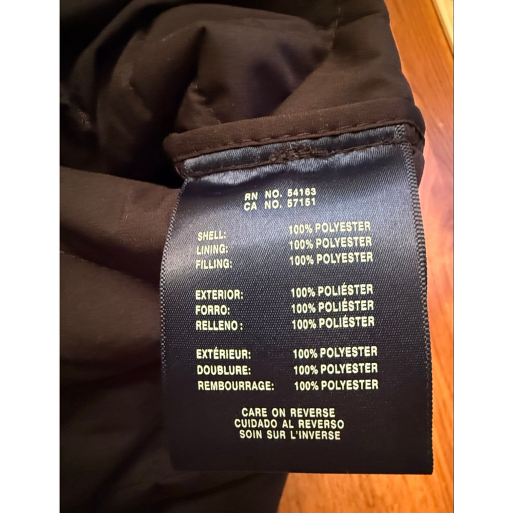 NWT Women's Tommy Hilfiger Quilted Shacket L Black - Picture 10 of 14